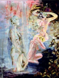 Femmes à la toilette