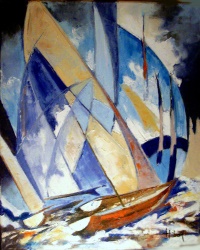 Les voiles bleues