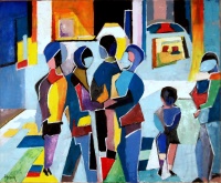 Vernissage - Huile