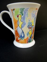 Décor sur porcelaine